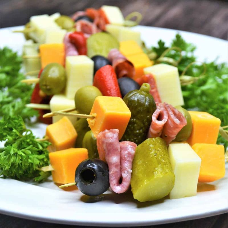 Pickle Skewers