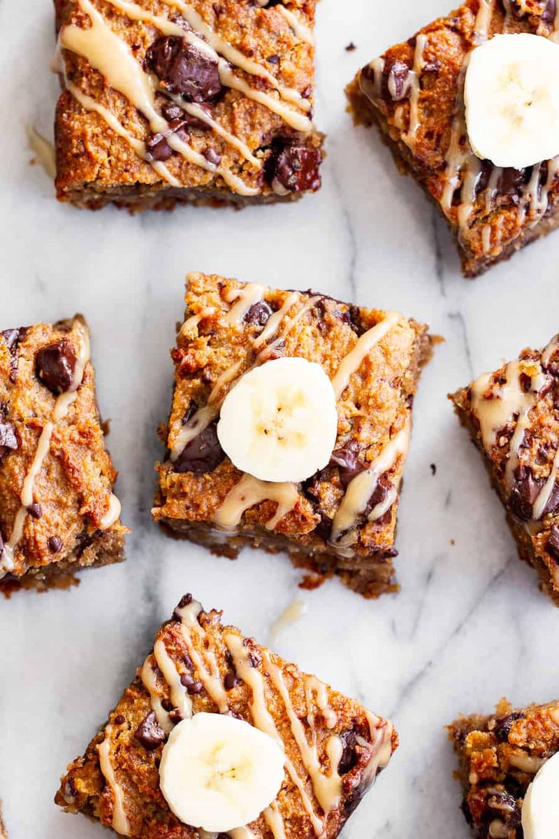 Nut Butter Banana Bars