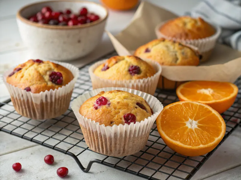 Cranberry Orange Muffins
