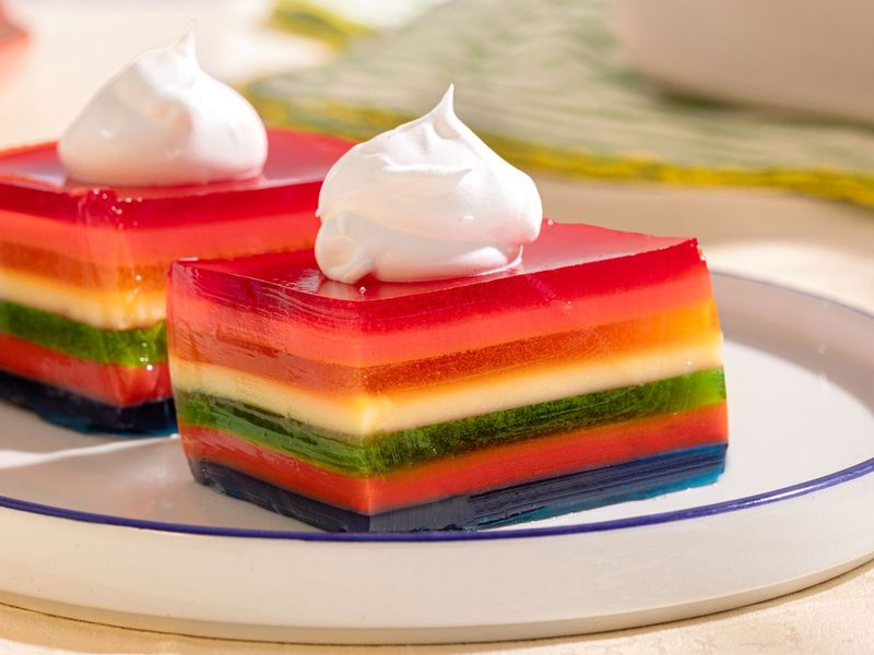 Seven-Layer Gelatin Mold