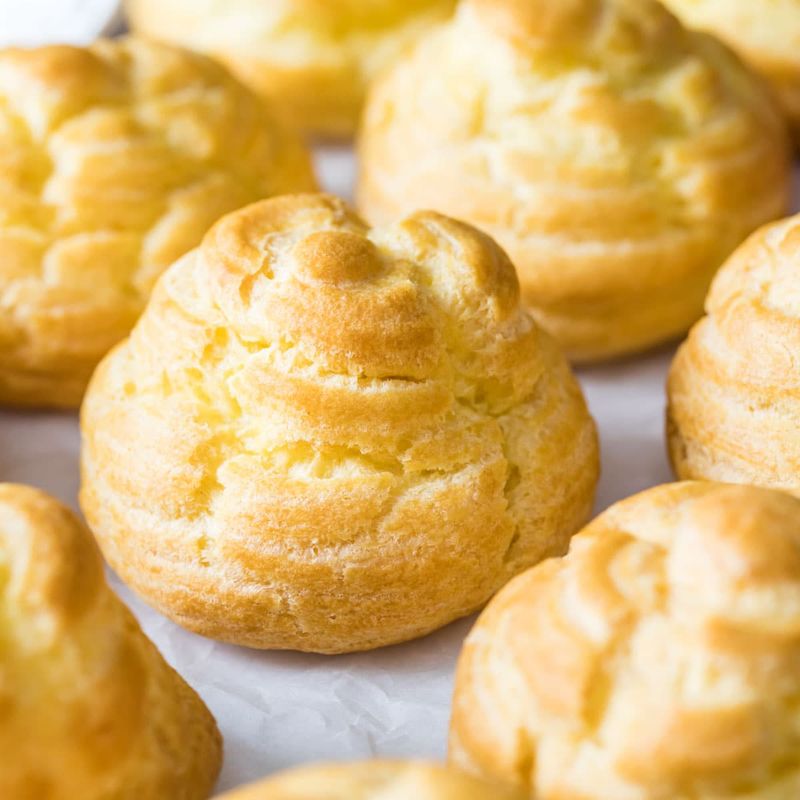 Choux Pastry (For Eclairs or Cream Puffs)