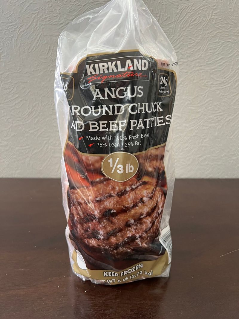 Kirkland Signature Angus Beef Patties