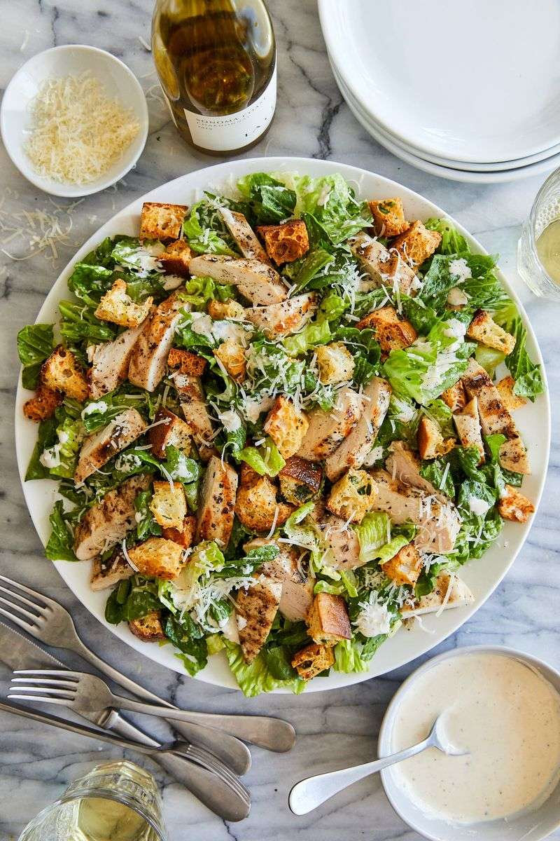 Rotisserie Chicken + Bagged Salad