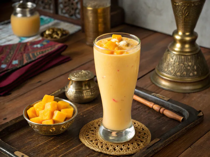 Mango Lassi from Indian Kitchens