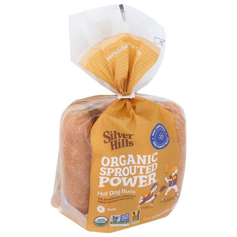 Silver Hills Sprouted Bakery Hot Dog Buns