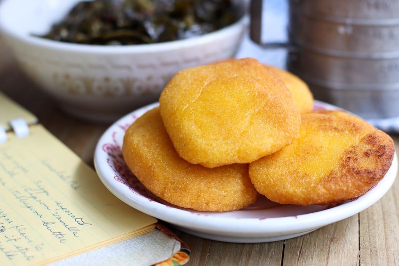Hot Water Cornbread