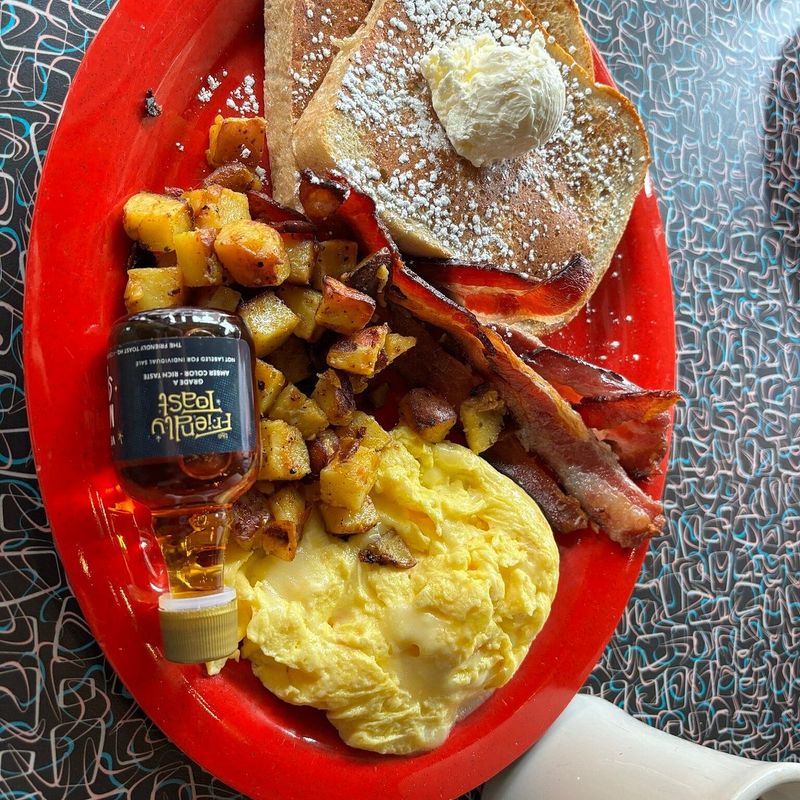 New Hampshire – Bacon Maple French Toast at The Friendly Toast (Portsmouth)
