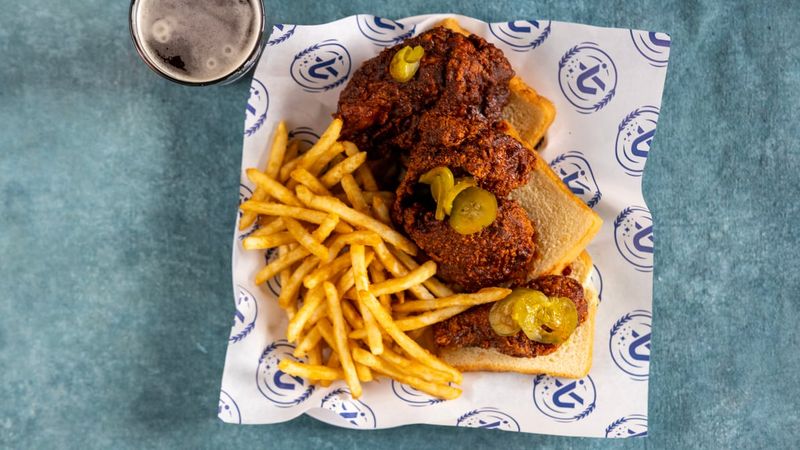 New Mexico: Nexus Brewery (Albuquerque) – Fried Catfish Sandwich