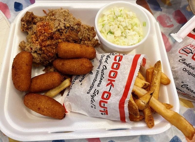 North Carolina – Cook Out (Various Locations)
