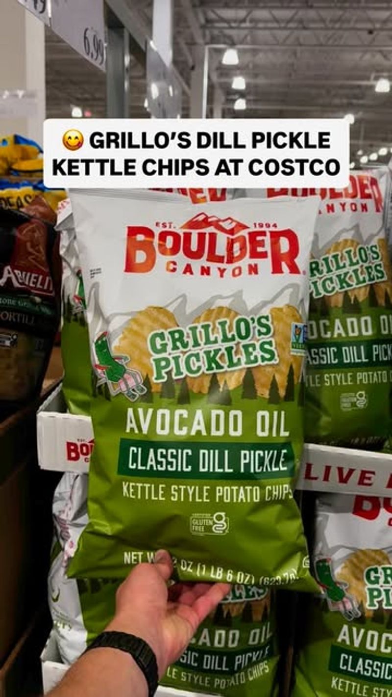 Boulder Canyon Grillo’s Dill Chips