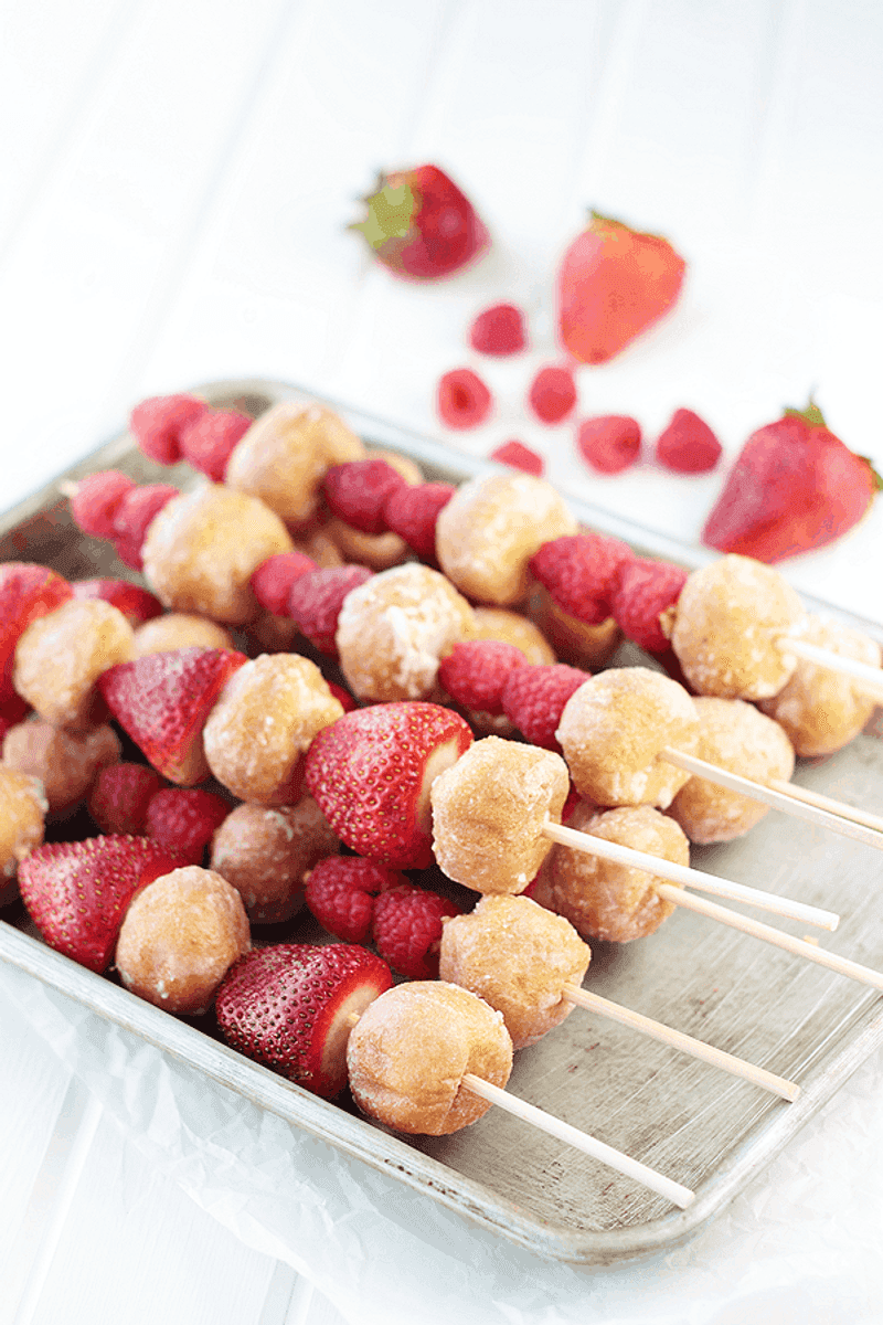 Mini Donut Skewers
