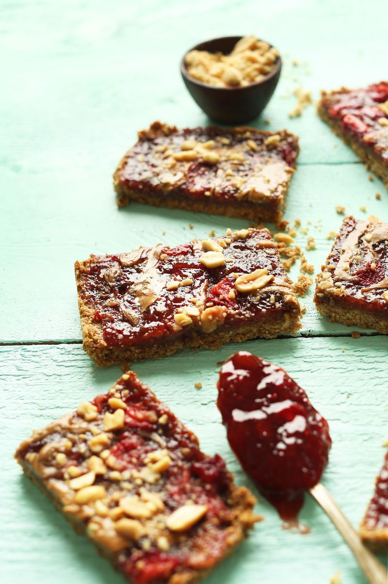 PB&J Energy Squares