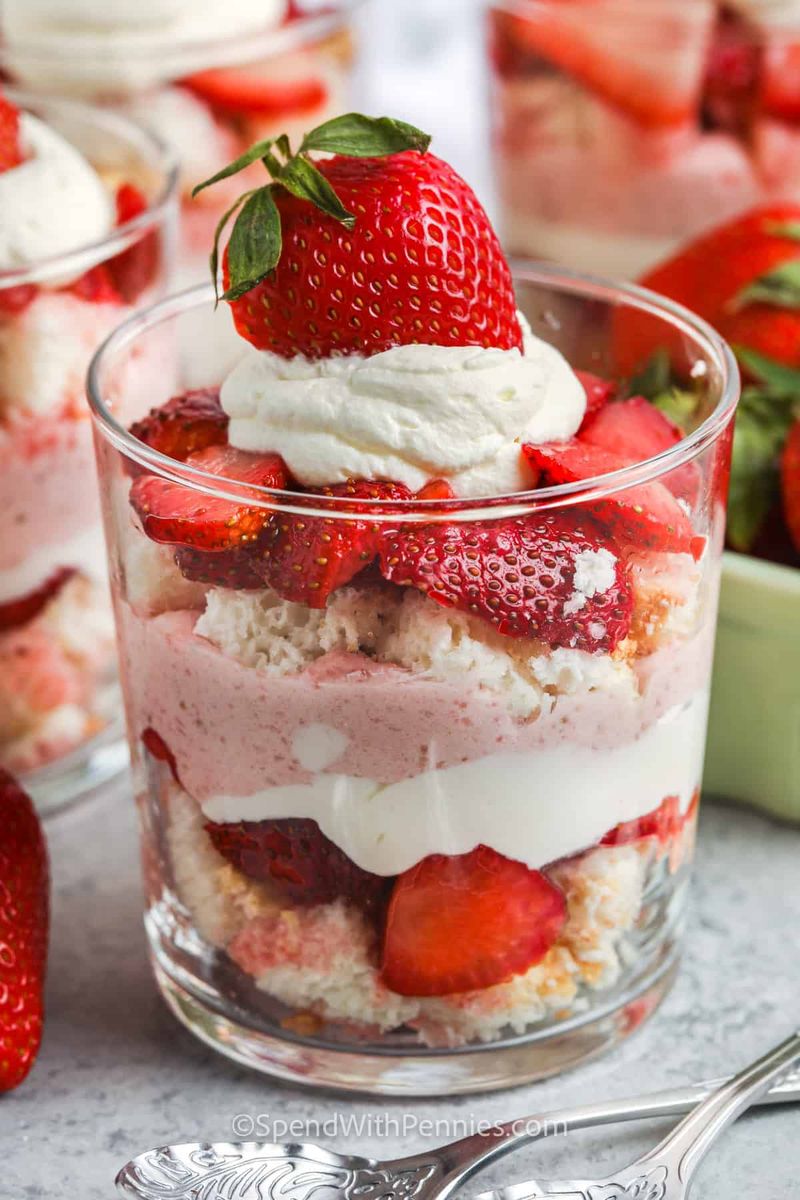Strawberry Shortcake Cups