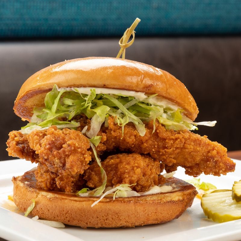 Ohio: Walnut Grill (Columbus) – Fried Cod Sandwich