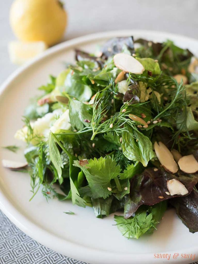 Skipping Fresh Herbs
