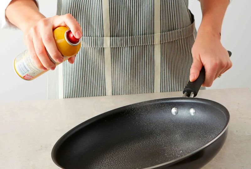 Using Nonstick Spray on Nonstick Pans
