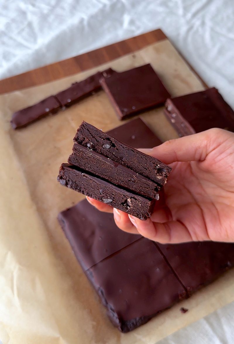 Fudge Brownie Snack Squares