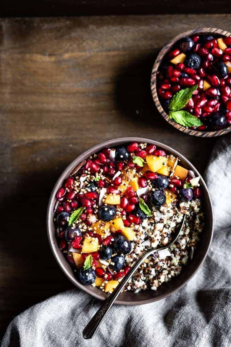 Whole Grains (Quinoa, Oats, Brown Rice)