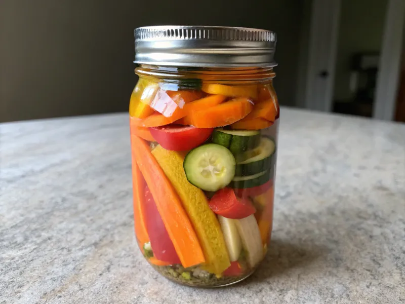 Pickle Your Canned Vegetables for More Tang