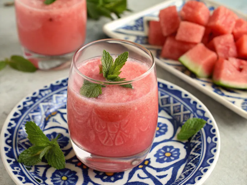 Lebanese Watermelon Mint Cooler