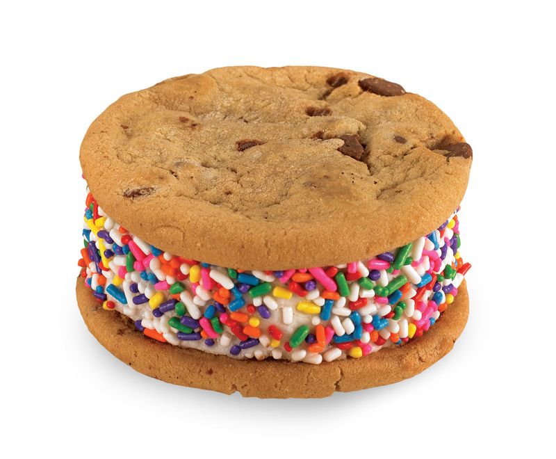 Confetti Ice Cream Sandwiches