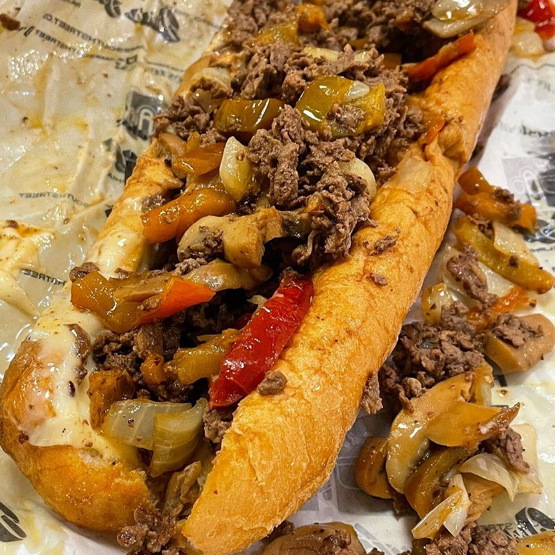 Pennsylvania – Bacon Cheesesteak at Jim’s Steaks (Philadelphia)