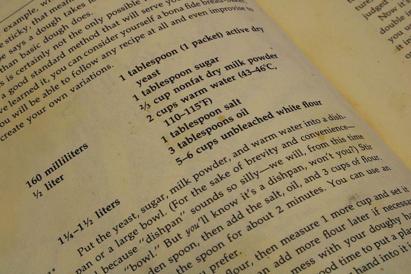 Not Reading the Entire Recipe First