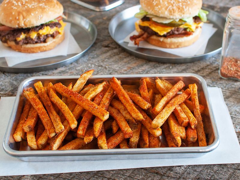 Not Realizing Cajun Fries Come Spicy