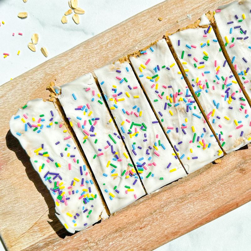 Birthday Cake Protein Bars