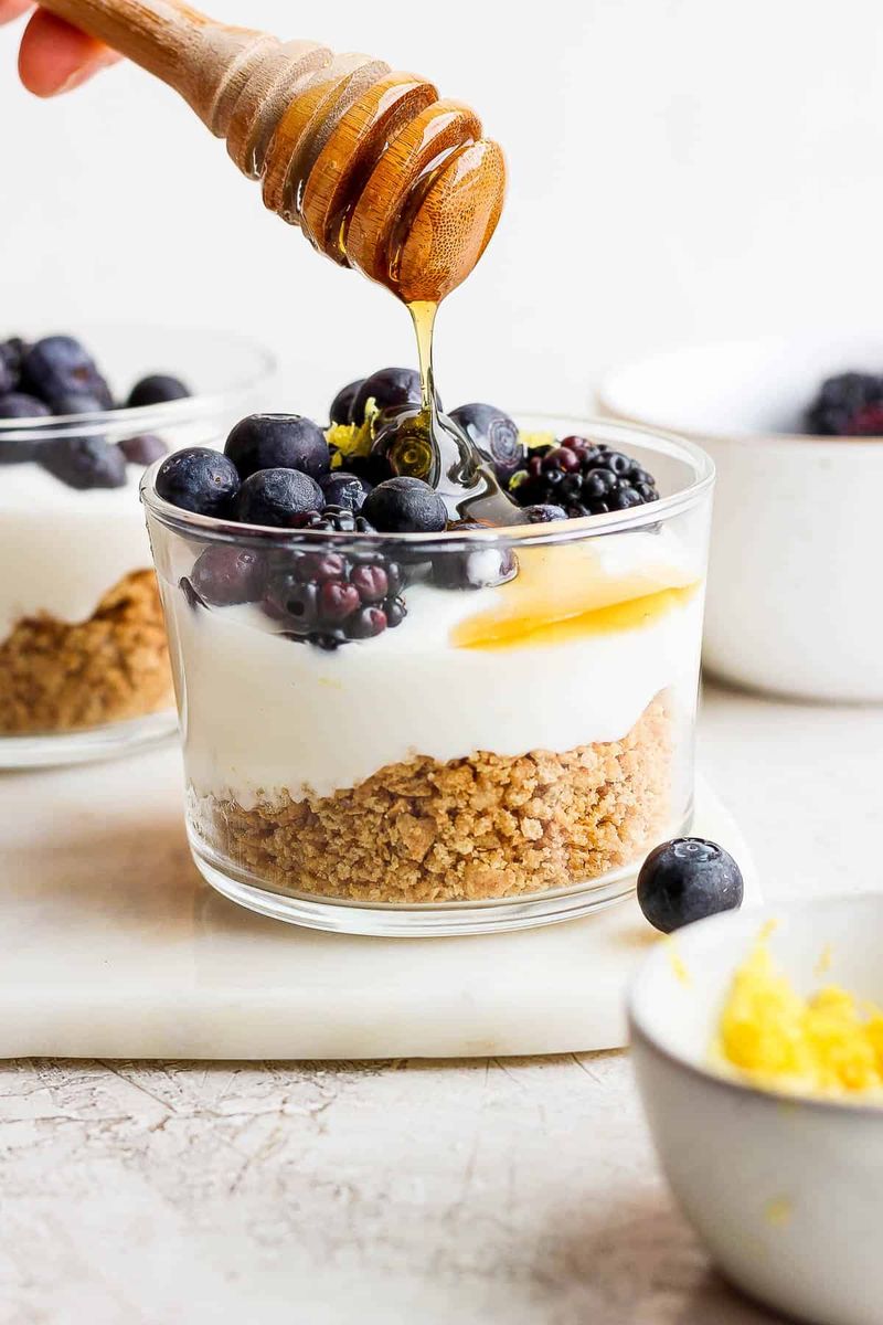 Yogurt and Honey Parfaits