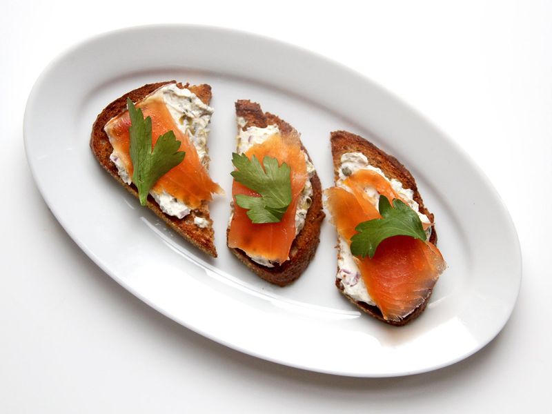 Cream Cheese + Smoked Salmon + Capers
