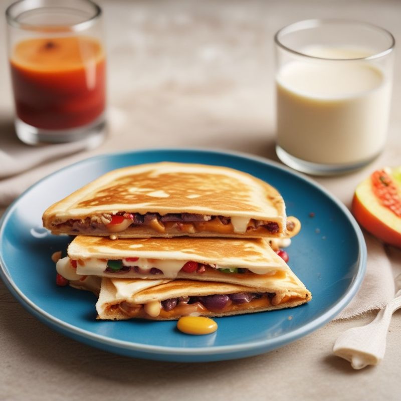 Peanut Butter and Jelly Quesadilla