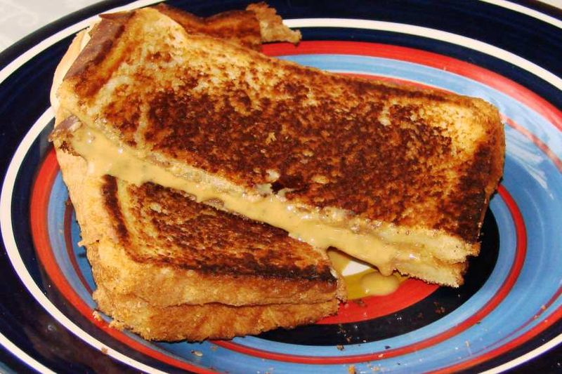 Peanut Butter Grilled Sandwich
