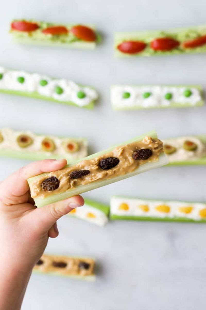 Peanut Butter and Celery Sticks