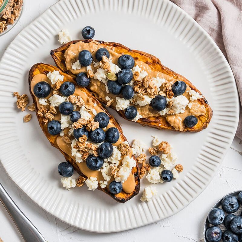 Peanut Butter Sweet Potato Toast