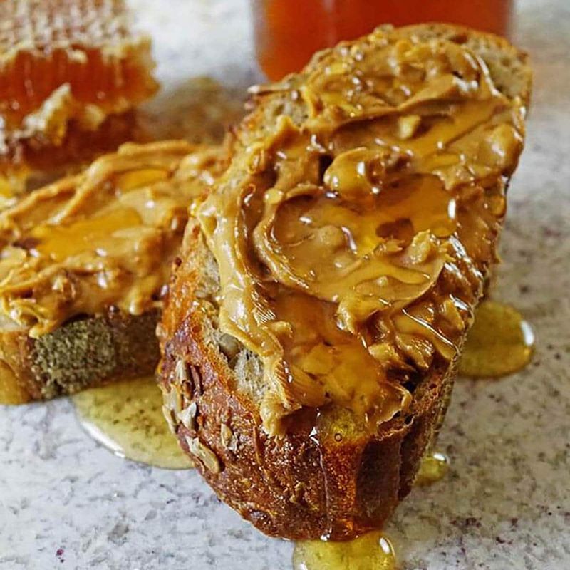 Peanut Butter and Honey Sandwich