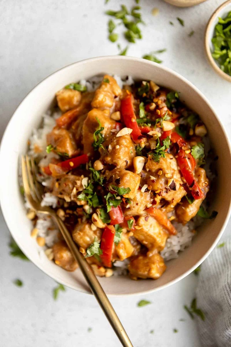 Peanut Butter Rice Bowl