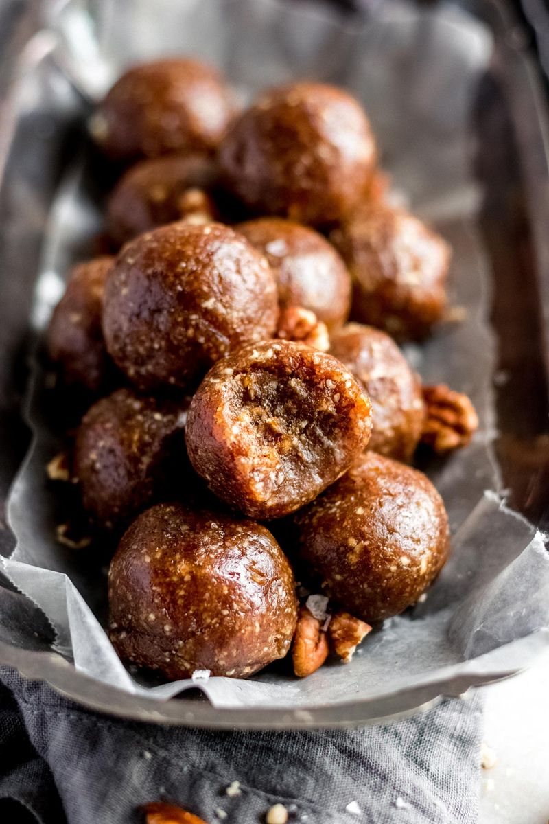 No-Bake Pecan Pie Bites