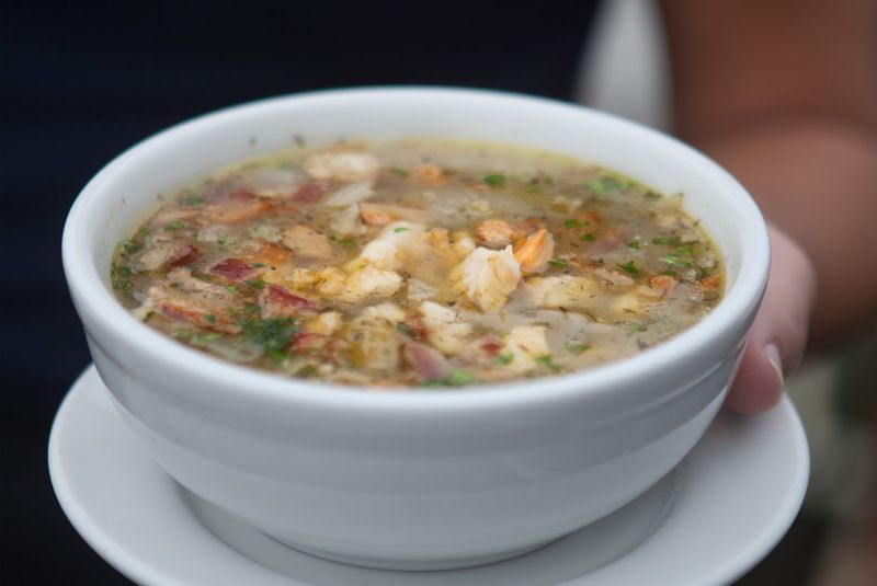 Rhode Island – Bacon & Clam Chowder at Matunuck Oyster Bar (South Kingstown)