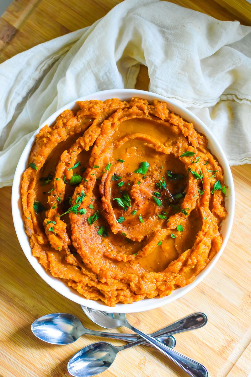 Roasted Sweet Potato Mash