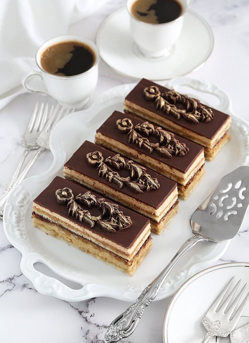 Opera Cake Slices
