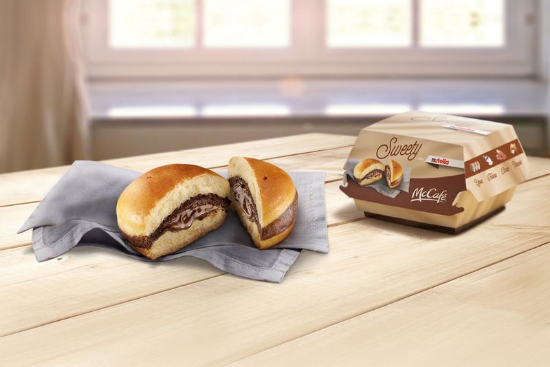 McDonald’s Nutella Burger (Italy)
