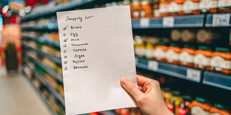 Shop With a List (And Stick To It)