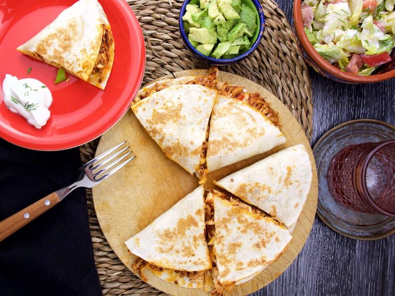 Chipotle Chicken Quesadillas