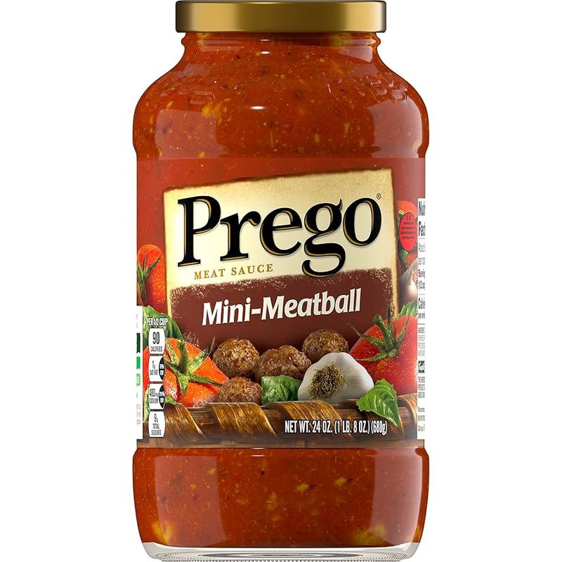 Prego Mini Meatball Sauce