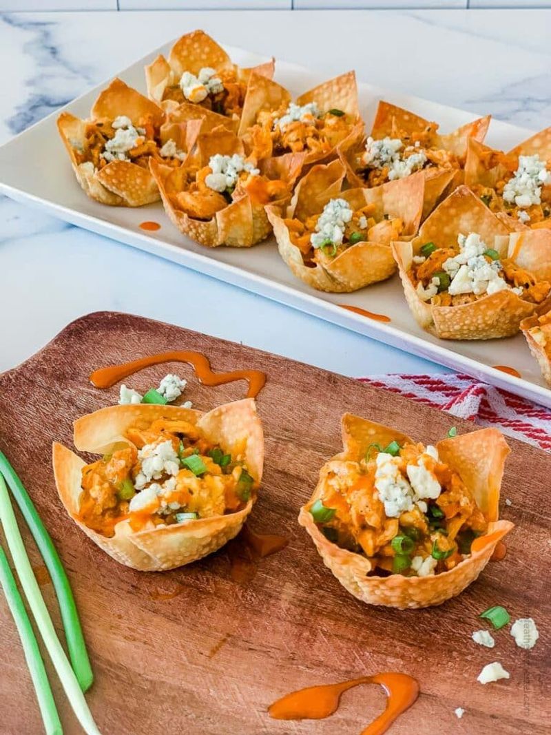 Firecracker Chicken Wontons