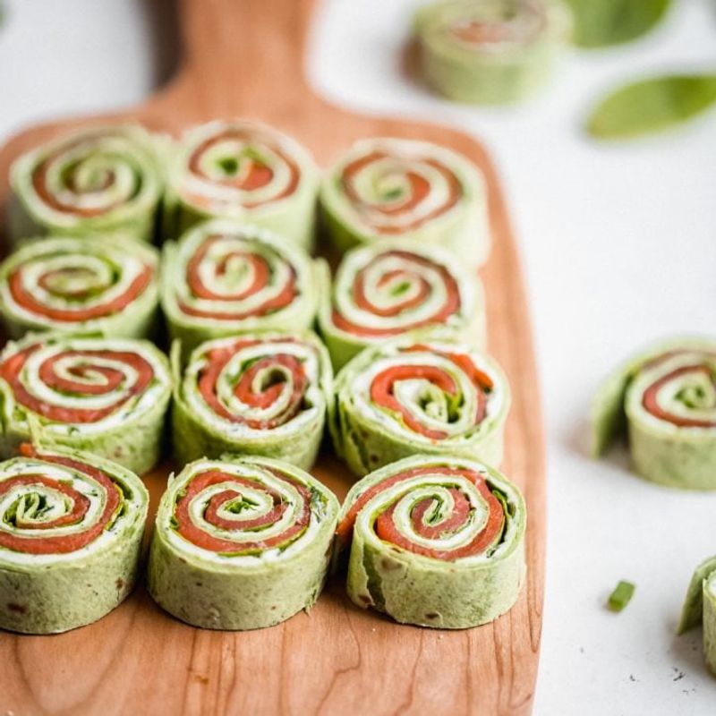 Herbed Cream Cheese Pinwheels
