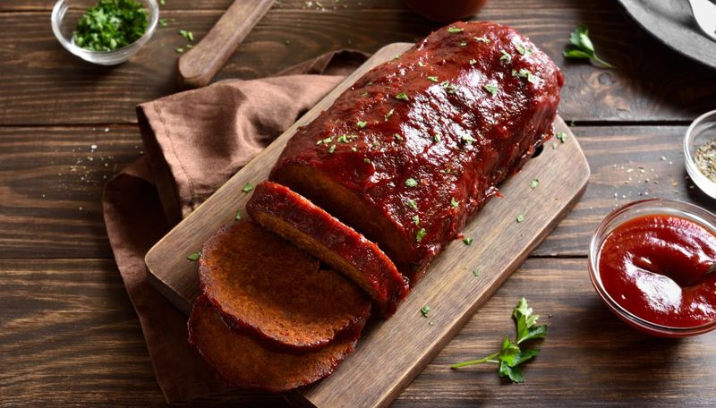 Meatloaf with Ketchup Glaze