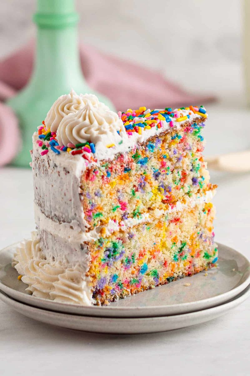 Funfetti Cake (Homemade, Not Boxed!)