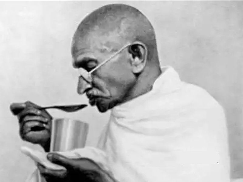 Mahatma Gandhi – Goat’s Milk